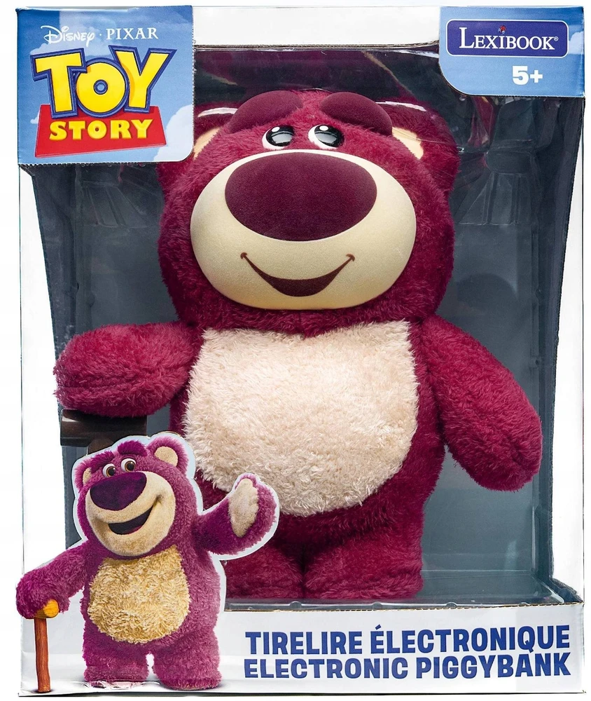 Lexibook,Disney „Lexibook“ – „Lotso“ elektroninė taupyklė (JG140TS1)