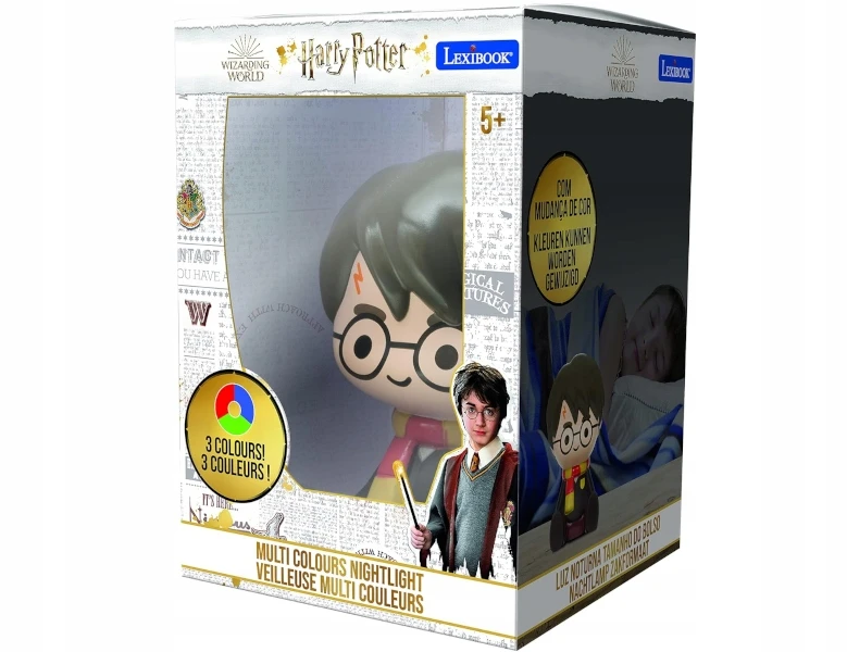 Lexibook HARRY POTTER - 3D Night Light - Color Variation - Approx. 13cm