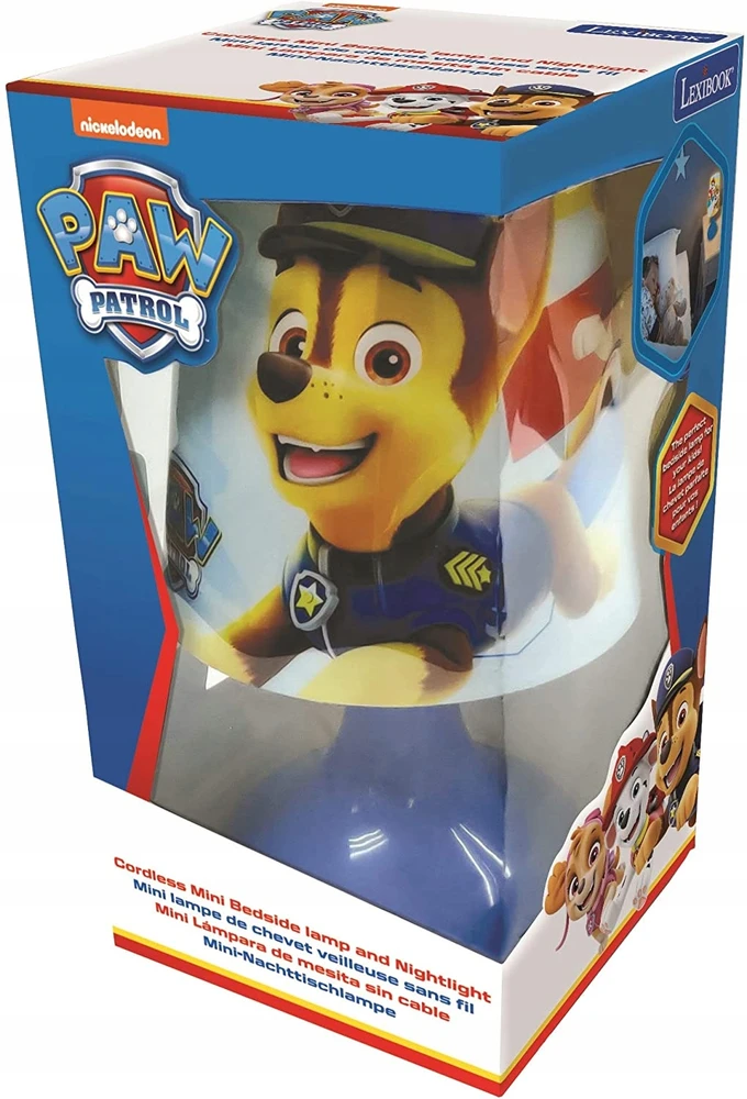 Lexibook lampka nocna PAW PSI PATROL na baterie lampa Kolor