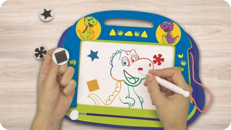 Dinosaur Lexibook magnetinė piešimo lenta