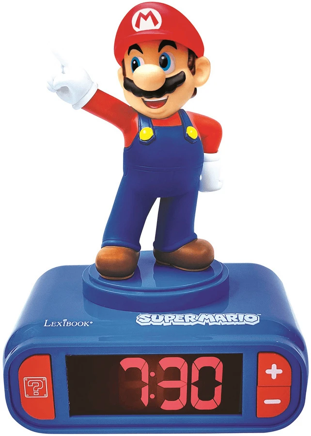 Lexibooksuper Mario Lexibook - Super Mario - Žadintuvas 3D (RL800NI)