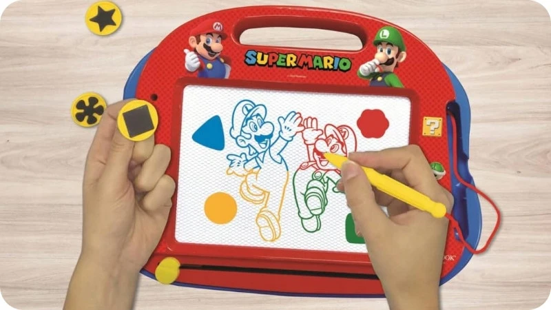 Lexibook Super Mario magnetinė piešimo lenta - CRNI550