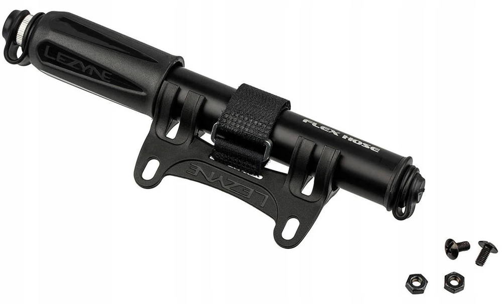 Lezyne Cnc Sport Drive Hp M rankinė dviračio pompa, juoda