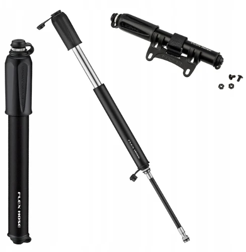 Lezyne Cnc Sport Drive Hp M rankinė dviračio pompa, juoda