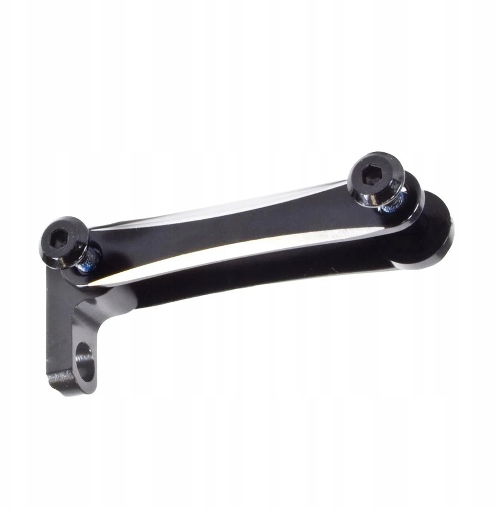 Lezyne E-Bike Aluminum Fork Mount šviesos laikiklis - juodas, aliuminis