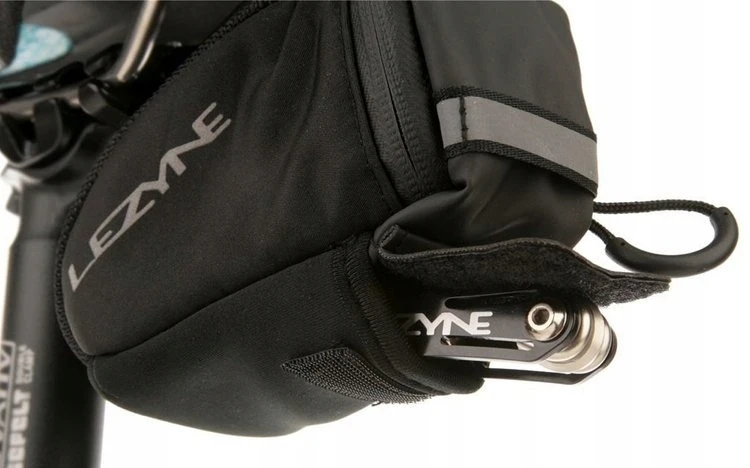 Lezyne M Caddy Qr sėdmaišis Quick Release sėdmaišis juodas