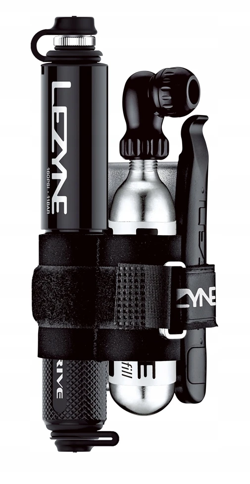 Lezyne Pocket Drive Hp mini dviratininko pompa, 160psi