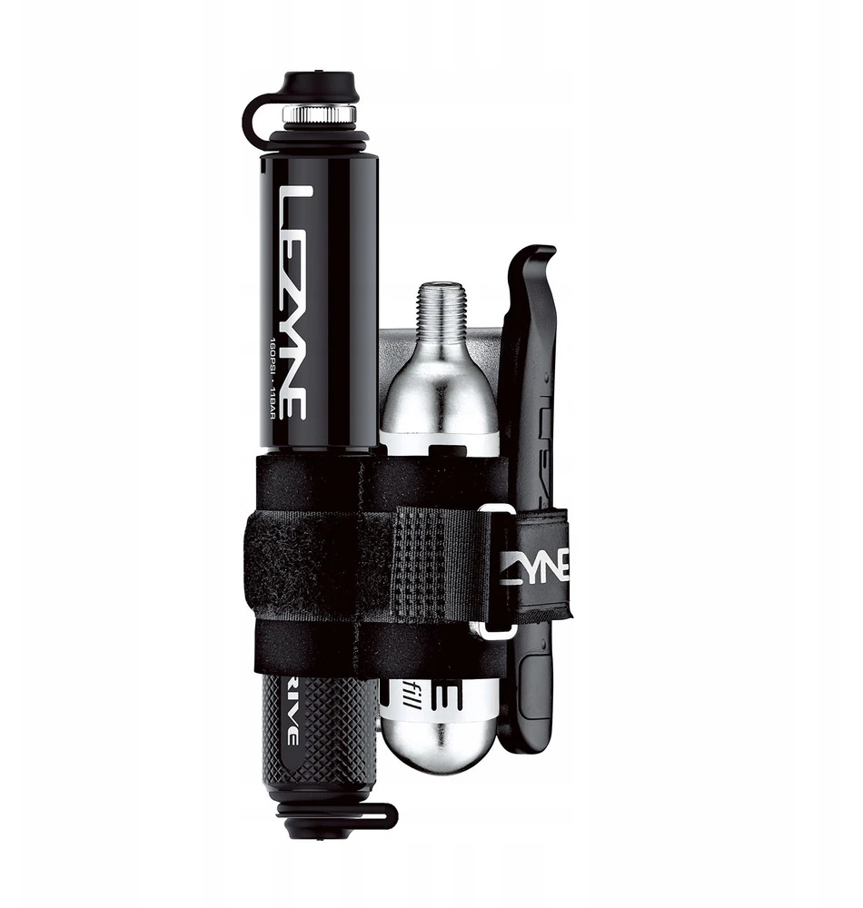 Lezyne Pocket Drive Hp mini dviratininko pompa, 160psi