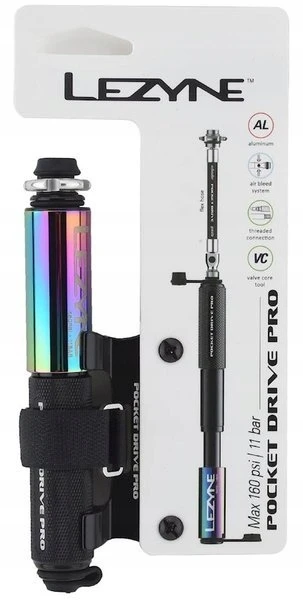 Lezyne Pocket Drive PRO PETROL ABS FLEX 160psi