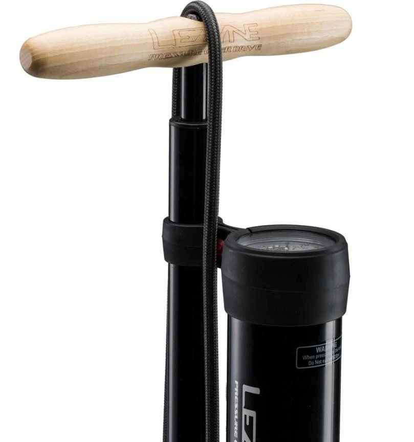Lezyne Pressure Over Drive Abs-1 Pro grindinė pompikė, 220psi, juoda