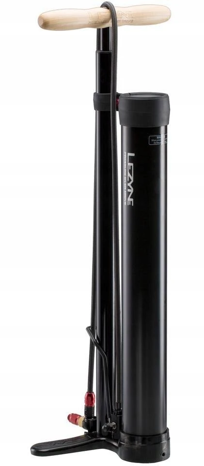 Lezyne Pressure Over Drive Abs-1 Pro grindinė pompikė, 220psi, juoda