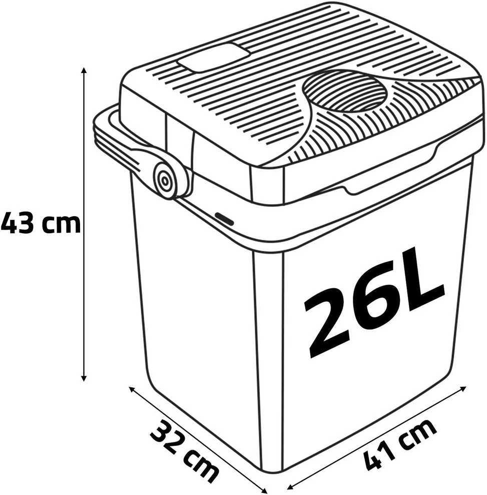 LG „Berdsen Icemax“ 26 litrų ECO režimo kelioninis aušintuvas