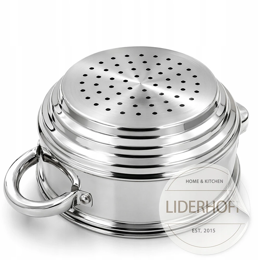 Liderhoff Garinimo įdėklas, sietelis, garintuvas puodui, kurio skersmuo Ø 16cm/18cm/20cm