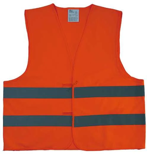 Vizwell BETA KAMIZELKA OSTRZEGAWCZA ORANŽINĖ ROZMIAR UNIWERSALNY