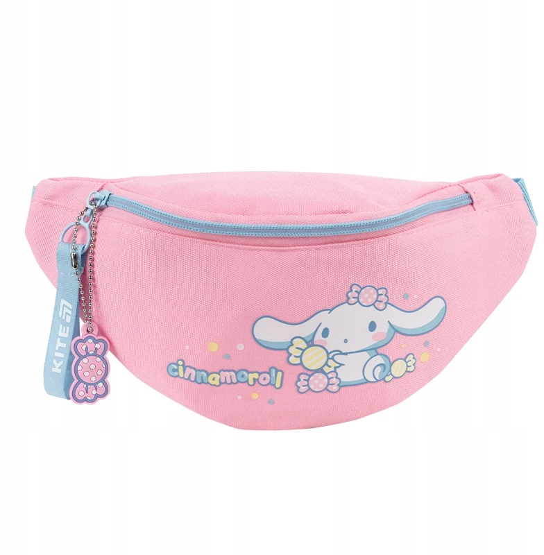 Liemens krepšys mergaitėms, reguliuojamas dirželis, rožinis Cinnamoroll Kite