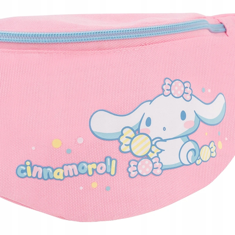 Liemens krepšys mergaitėms, reguliuojamas dirželis, rožinis Cinnamoroll Kite