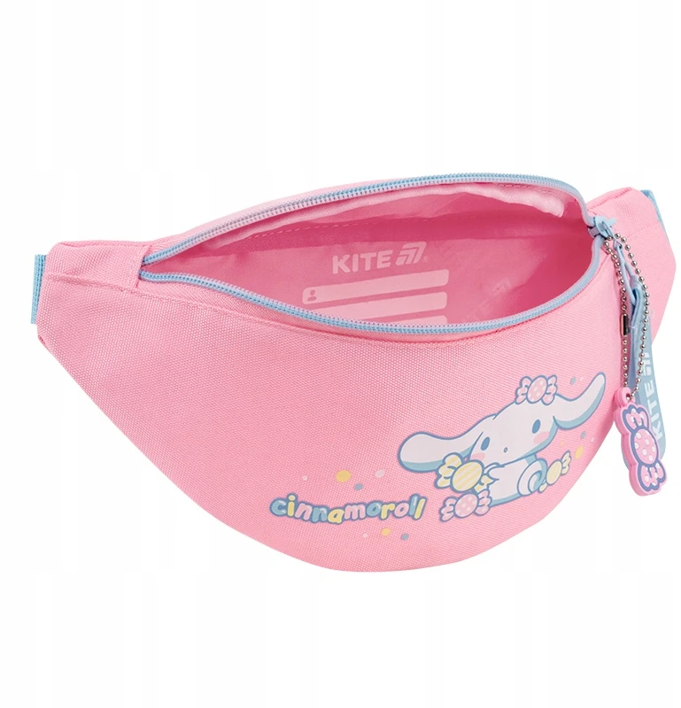 Liemens krepšys mergaitėms, reguliuojamas dirželis, rožinis Cinnamoroll Kite