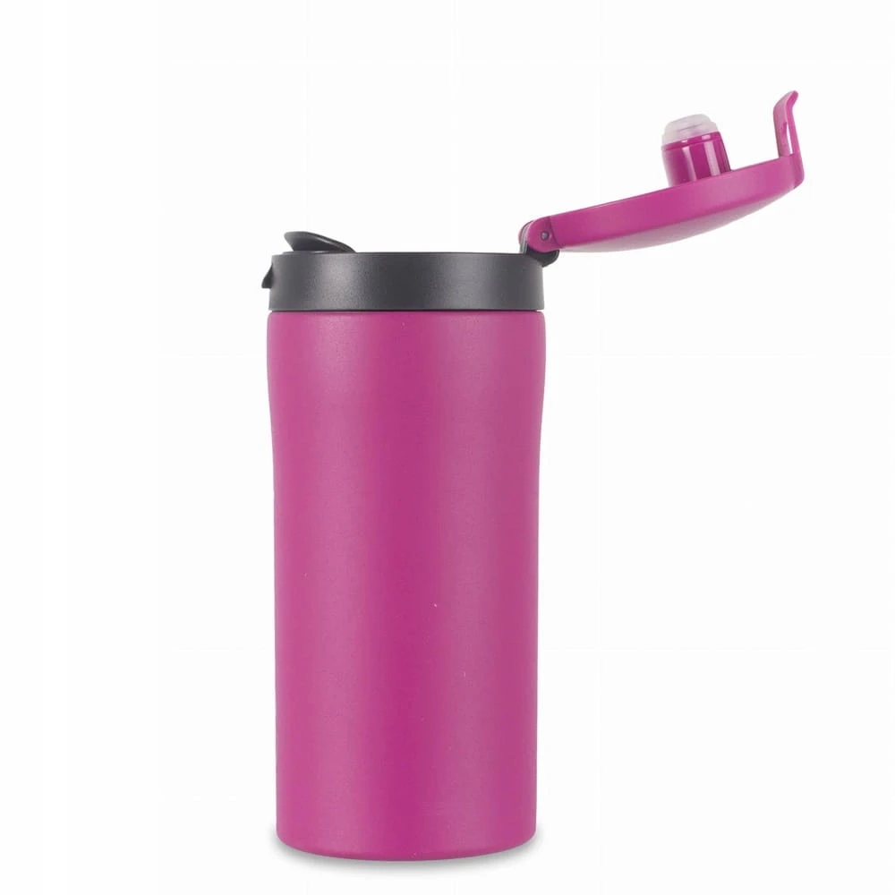 Lifeventure Flip-Top termo puodelis - Rožinė