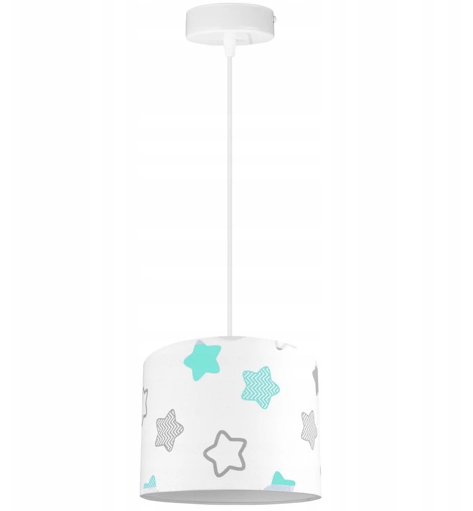 Light Home LAMPA SUFITOWA WISZĄCA ŻYRANDOL DZIECIĘCA ABAŻUR