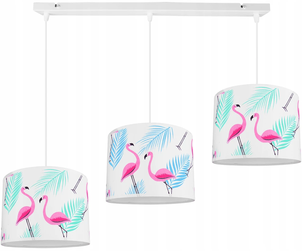 Light Home LAMPA SUFITOWA WISZĄCA ŻYRANDOL DZIECIĘCA ABAŻUR
