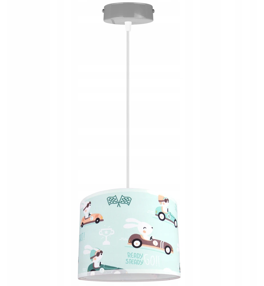 Light Home LAMPA SUFITOWA WISZĄCA ŻYRANDOL DZIECIĘCA ABAŻUR