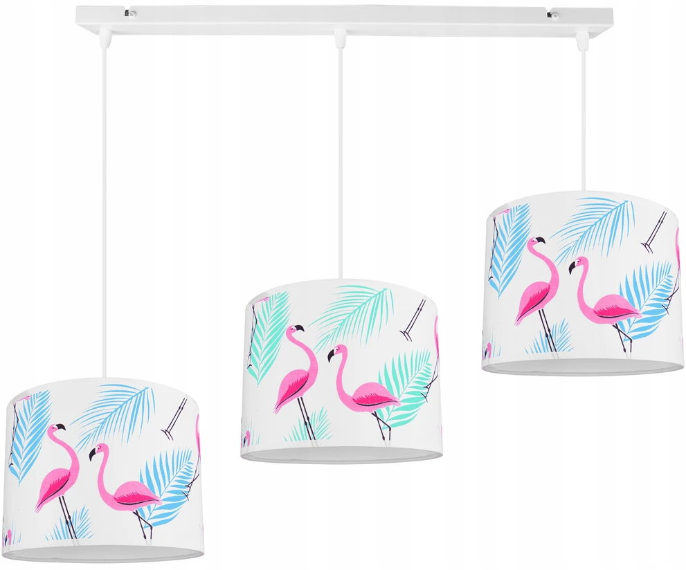 Light Home LAMPA SUFITOWA WISZĄCA ŻYRANDOL DZIECIĘCA ABAŻUR