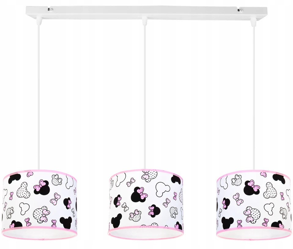 Light Home LAMPA WISZĄCA SUFITOWA LOFT DZIECIĘCA ABAŻUR LED