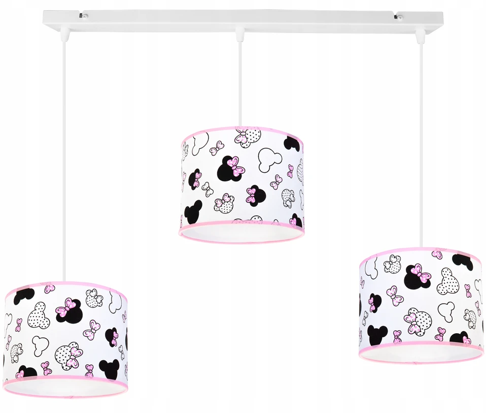 Light Home LAMPA WISZĄCA SUFITOWA LOFT DZIECIĘCA ABAŻUR LED