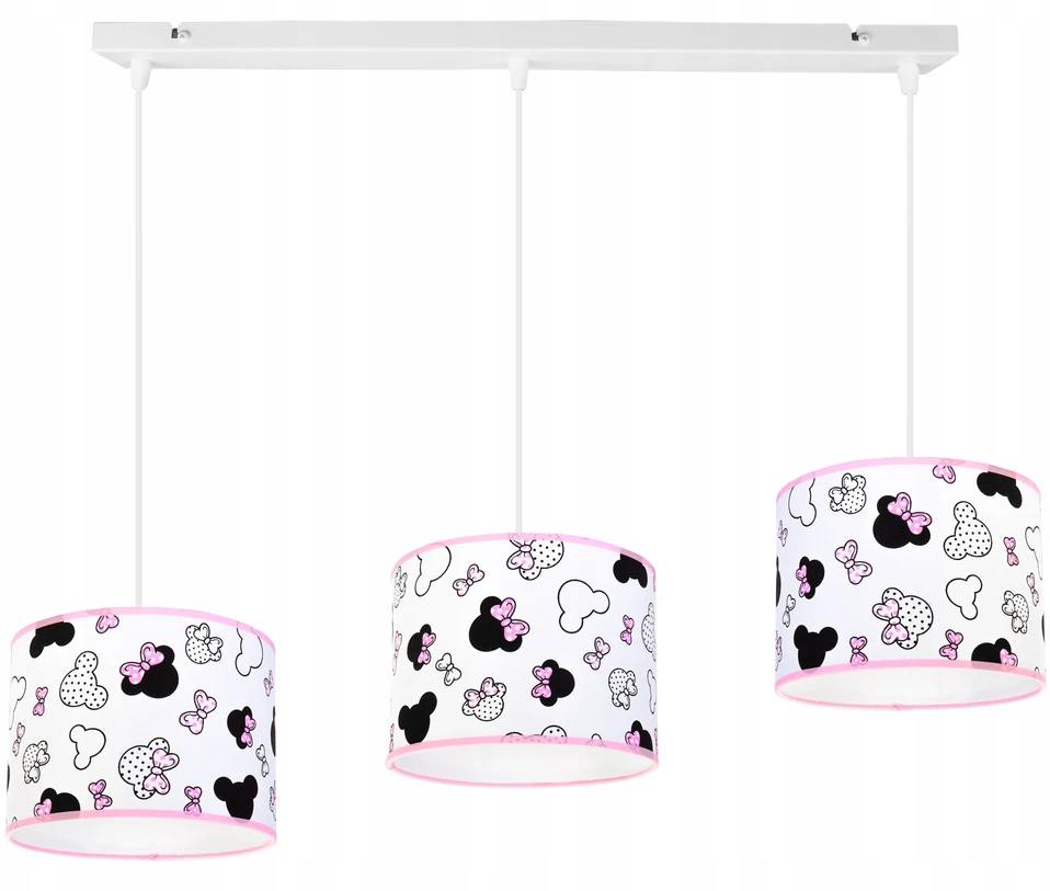 Light Home LAMPA WISZĄCA SUFITOWA LOFT DZIECIĘCA ABAŻUR LED