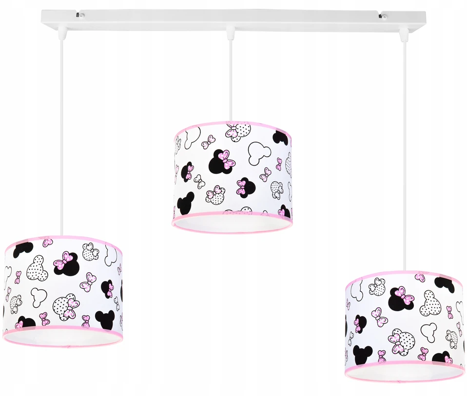 Light Home LAMPA WISZĄCA SUFITOWA LOFT DZIECIĘCA ABAŻUR LED