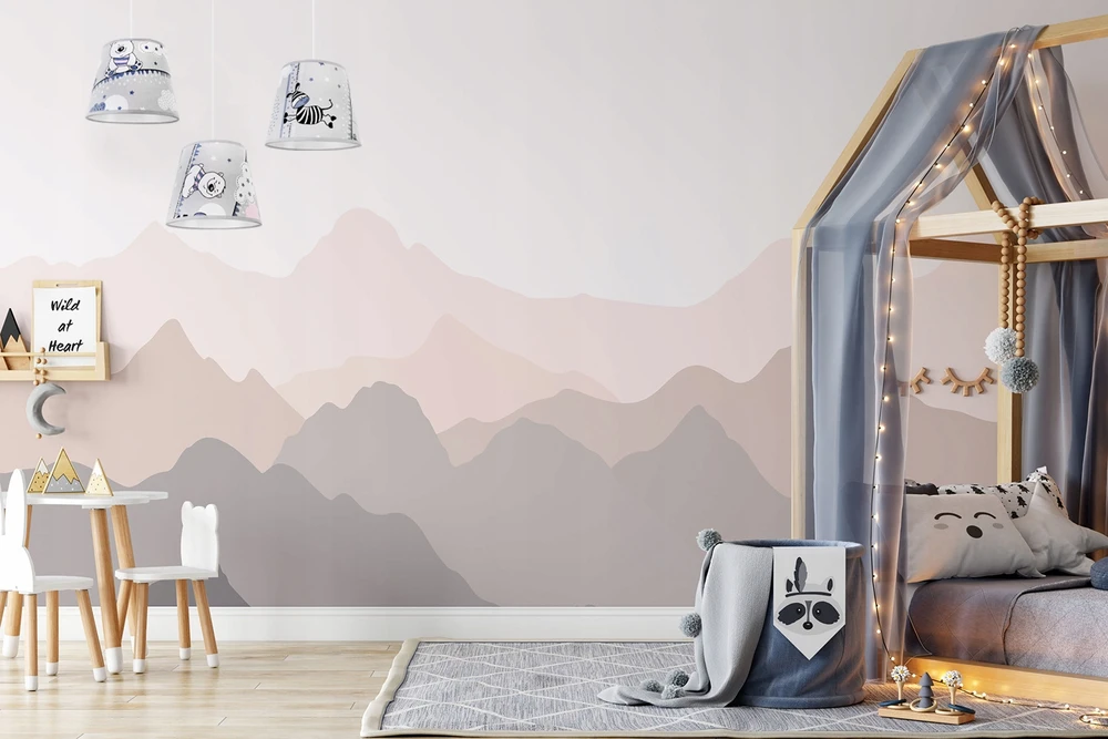 Light Home LAMPA WISZĄCA SUFITOWA LOFT DZIECIĘCA ABAŻUR LED