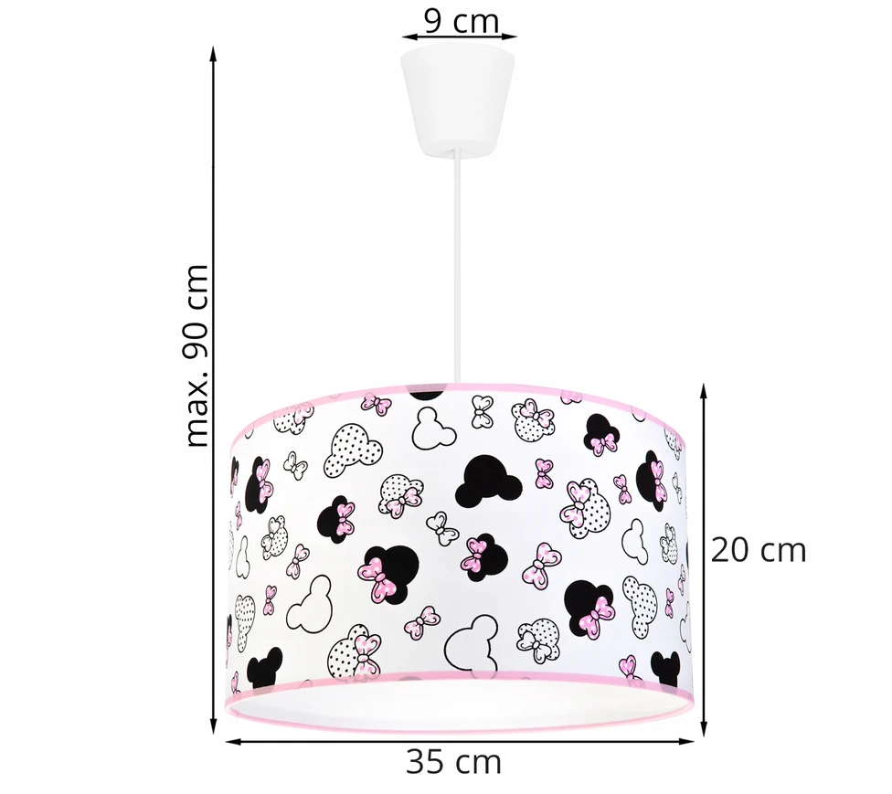 Light Home LOFT VAIKŲ LED LEMBŠTUO LUBAS KABAMI LEMPAS