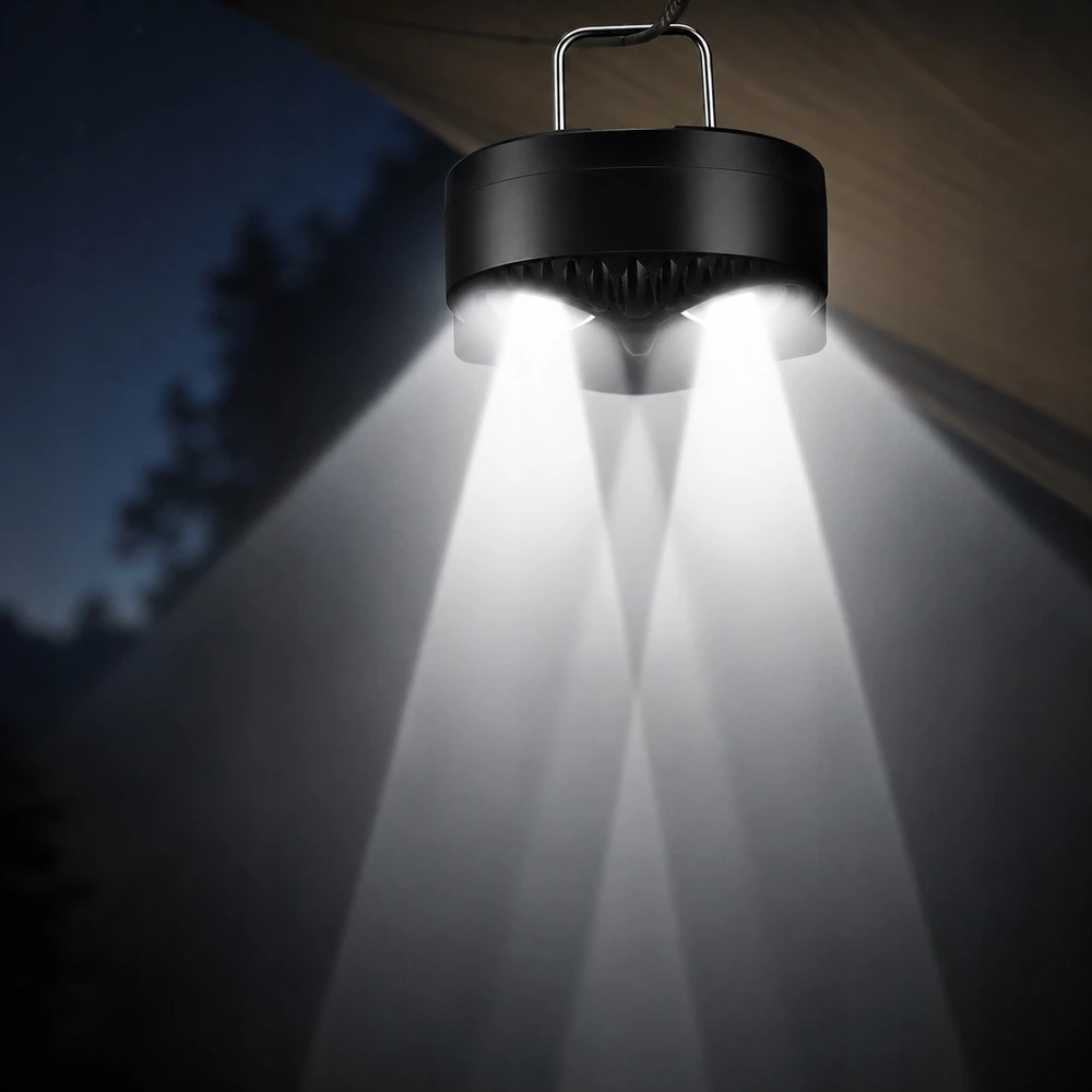 LiitoKala LED priekinis žibintas 4 šviesos režimai Magnetas Neperšlampamas Pelėda AAA