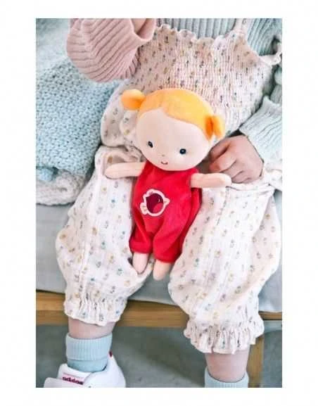„Lilliputiens Baby in Basket“ su „Aghate“ drabužiais ir antklode