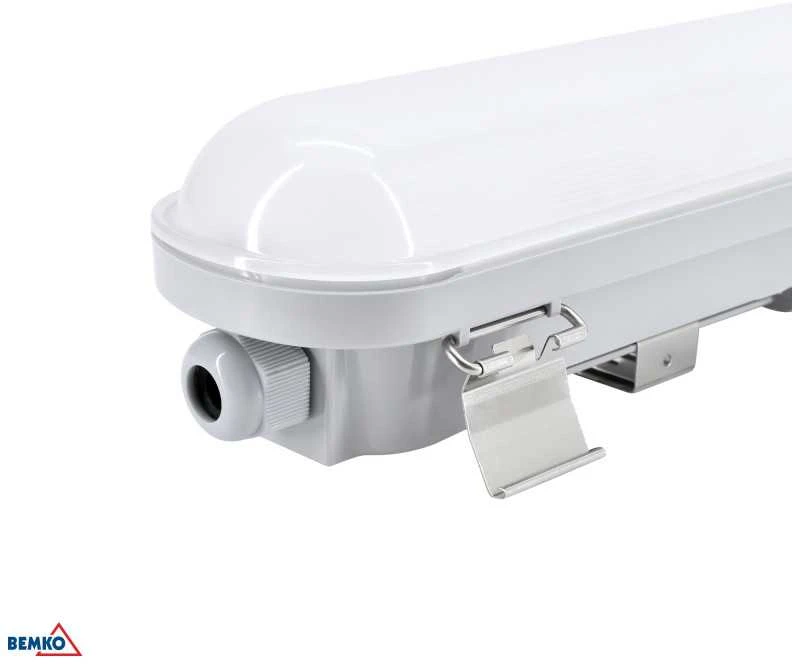 Lubinis šviestuvas Bemko 19-35W LED linijinis šviestuvas ALWIR, pilkas, 4000K, IP66