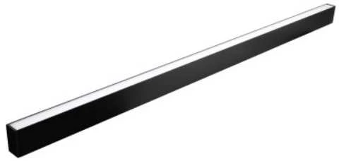 Pakabinamas šviestuvas Bemko 30W LED linijinis šviestuvas LORIEN, 120cm, juodas, 4000K