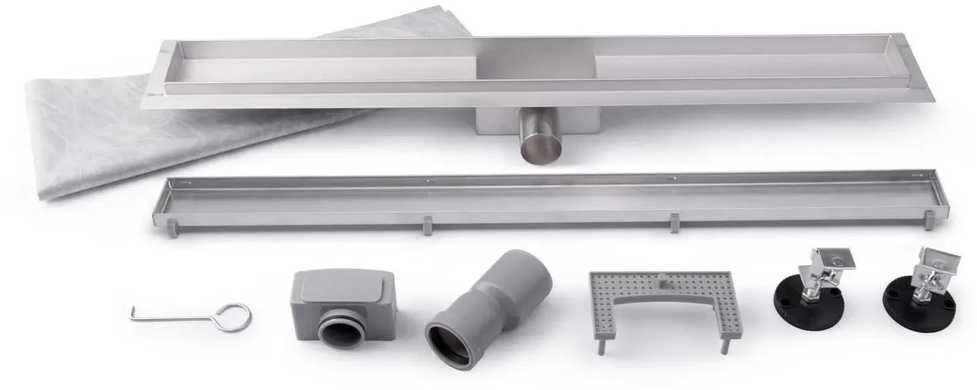 Linijinis trapas 60 cm 2in1 PLYTELĖS Berdsen