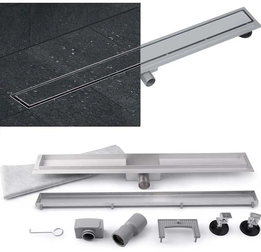 Linijinis trapas 70 cm 2in1 PLYTELĖS Berdsen