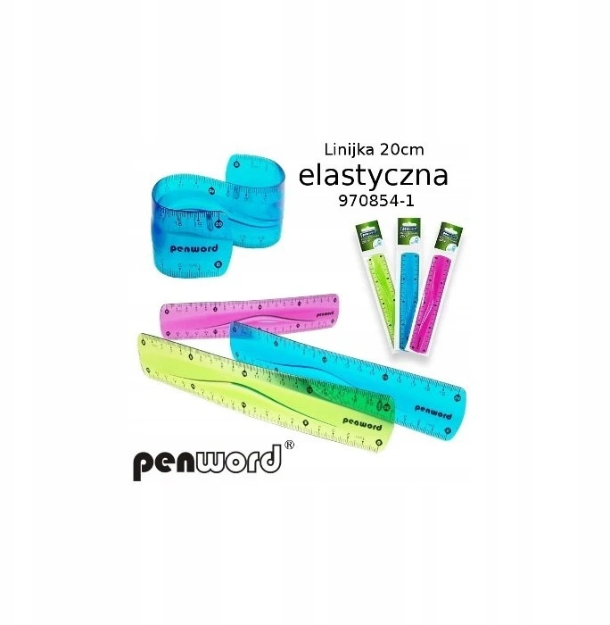 Polsirhurt Linijka Elastyczna 20 cm 970854-1 | PENWORD
