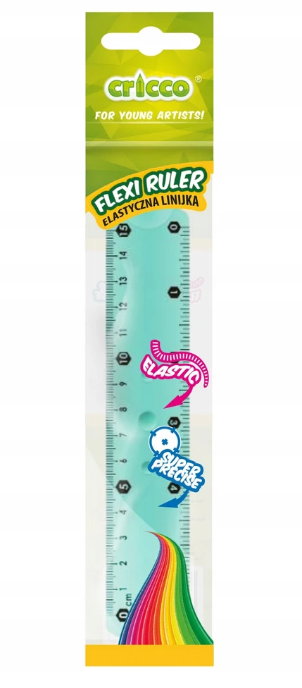 Linijka Flexi Cricco 15 Cm Wtgodna Funkcjonalna Do Domu Szkoły