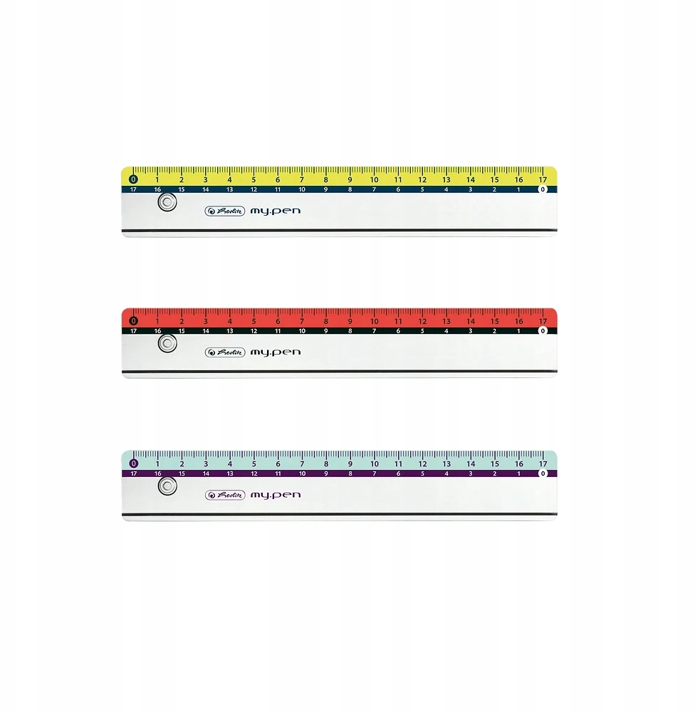 Liniuotė Herlitz 11367984, 17 cm