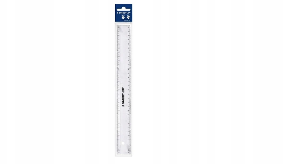 Linijka Staedtler 30cm – patvari ir tiksli mokyklai