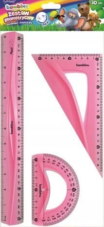 Liniuočių rinkinys Bambino, 30 cm flexi