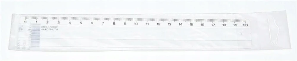 Koh I noor Liniuotė plastm.perm 20cm K-I-