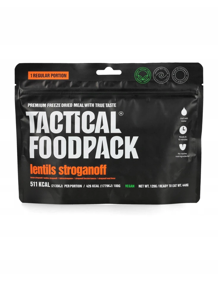 Liofilizat Tactical Foodpack Soczewica a la Stroganow 440 g