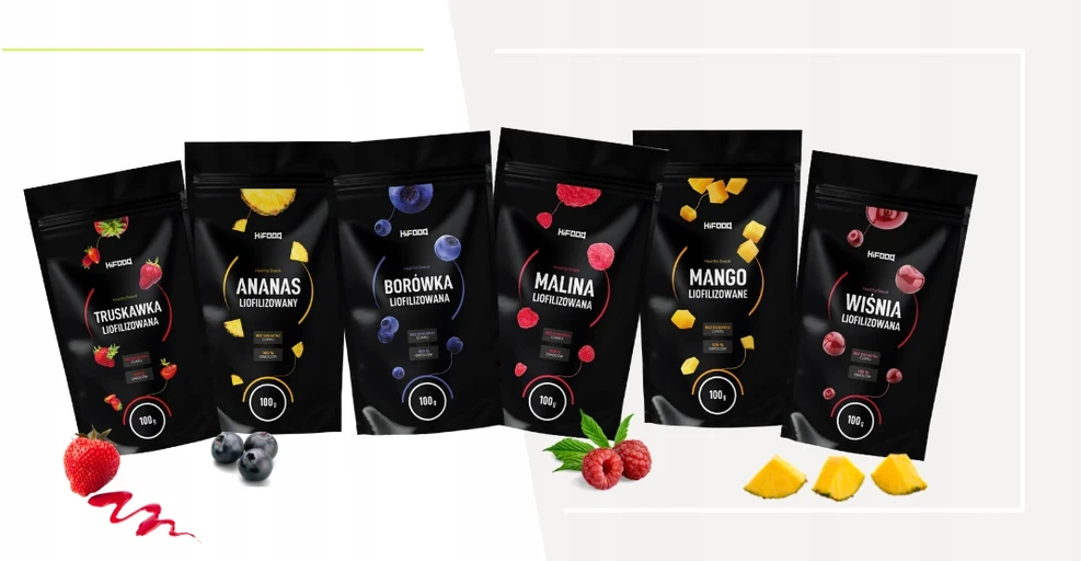 Liofilizuotas mangas 100g Šaltyje džiovintas SLICES PREMIUM HiFOOD