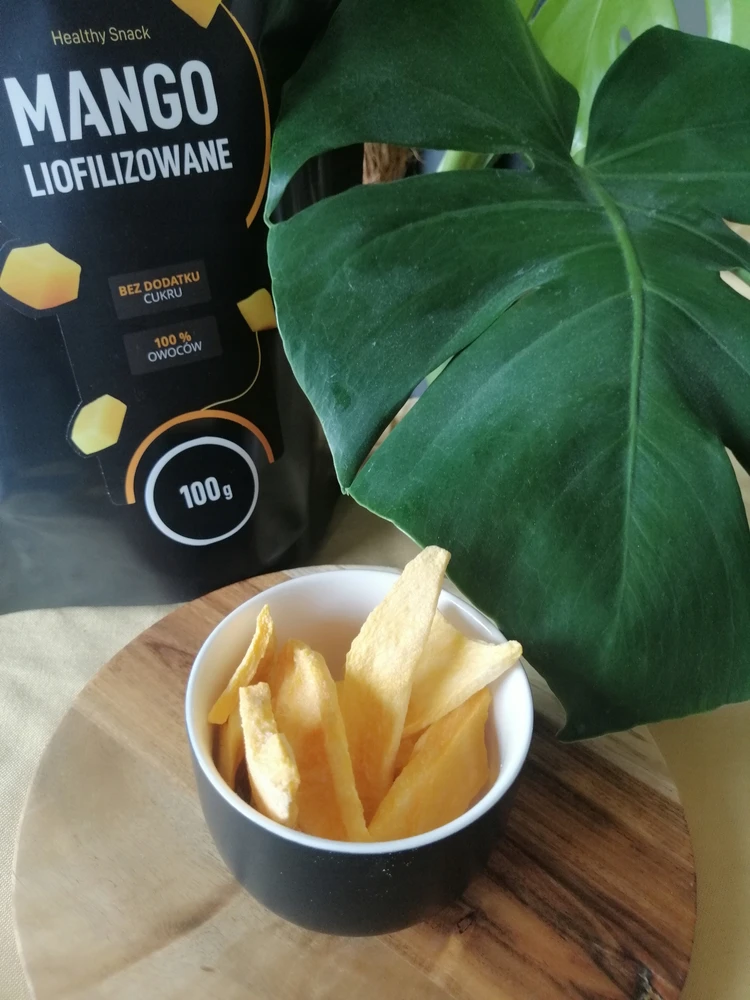Liofilizuotas mangas 100g Šaltyje džiovintas SLICES PREMIUM HiFOOD