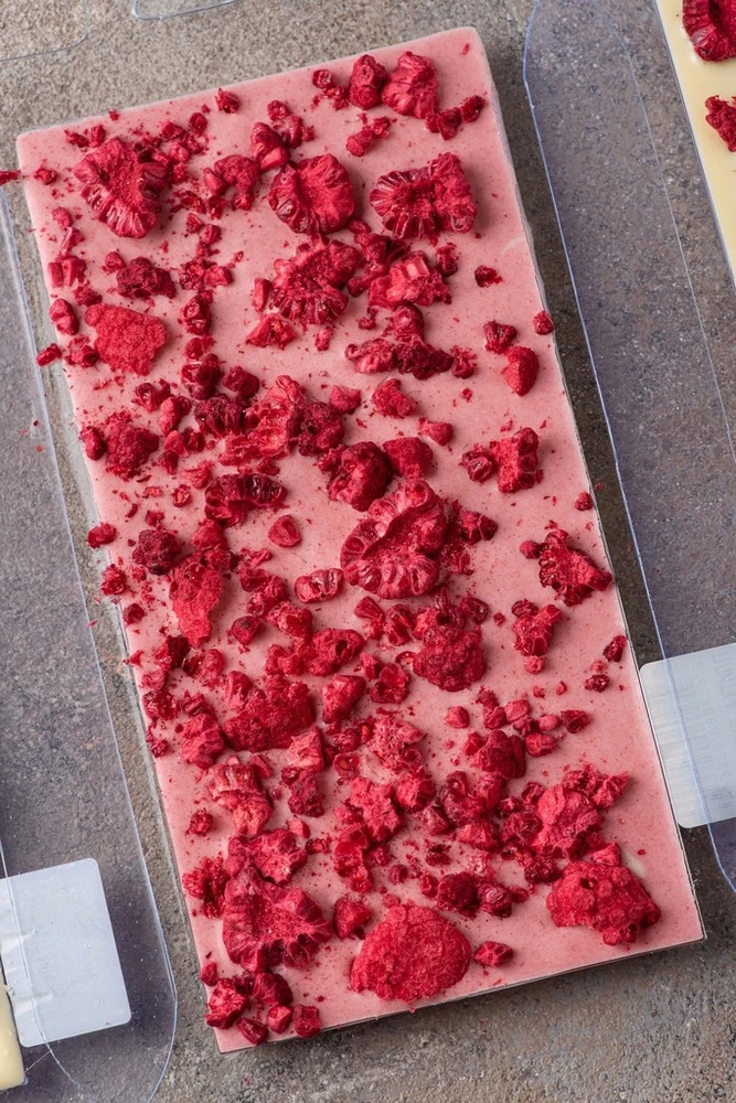 Liofilizuotos aviečių kruopos 50g FREEZE-DRIED RASPBERRY PREMIUM kokybės
