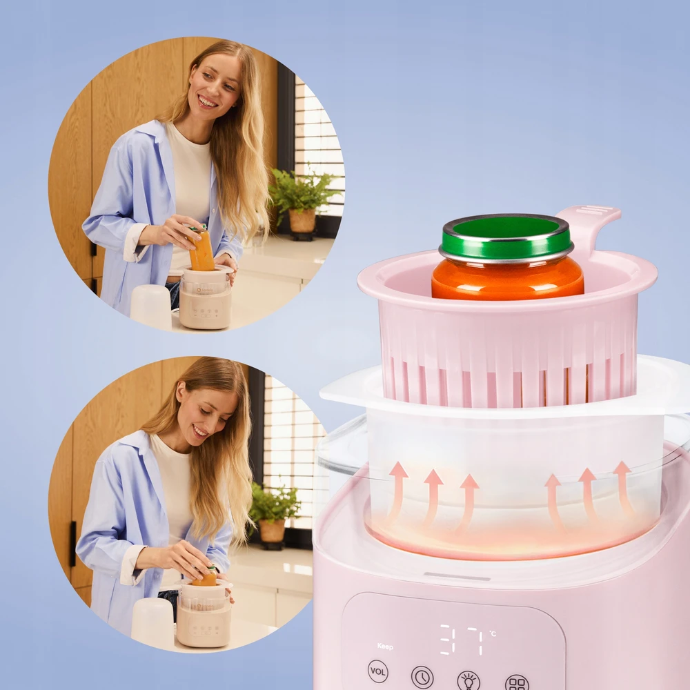 Lionelo Thermup 4 sterilizacinis buteliuko šildytuvas maistui, vandeniui ir maistui