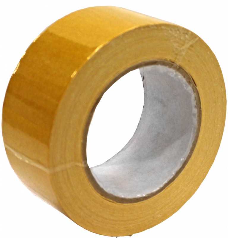 Besk Lipni juosta dvipusė audinio 50mm 25m Balta